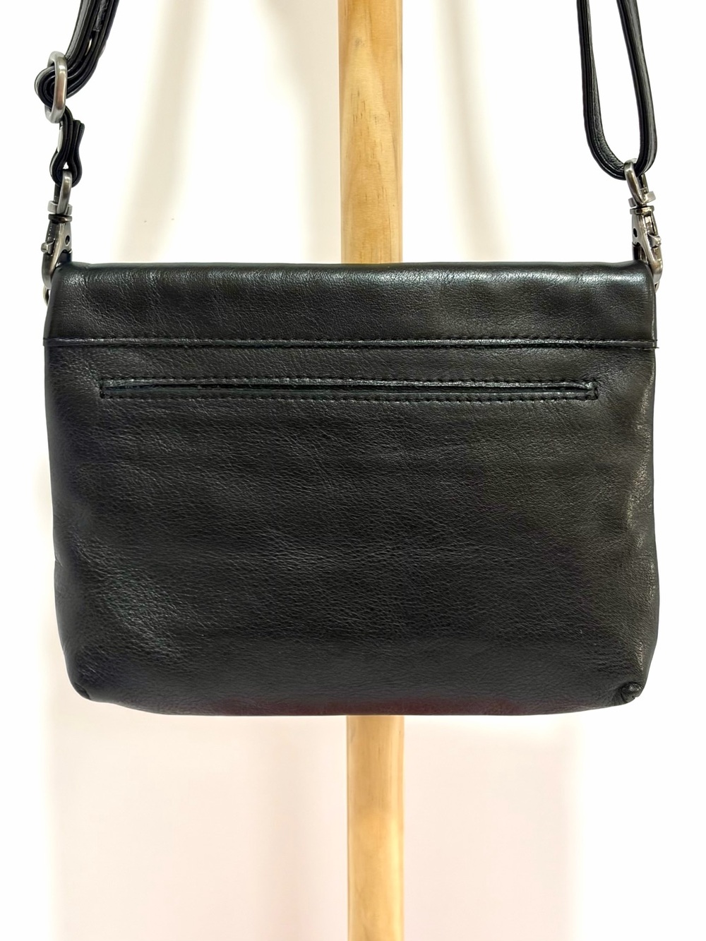 Hammitt VIP Small OG In Black Leather With Brushed Silver Hardware - Picture 13 of 16